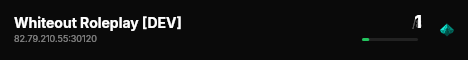 Whiteout Roleplay [DEV] live status badge