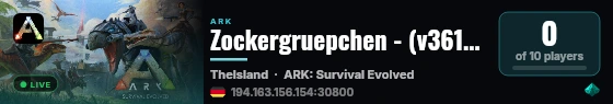 Zockergruepchen - (v361.7) live status badge