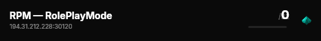 RPM — RolePlayMode live status badge