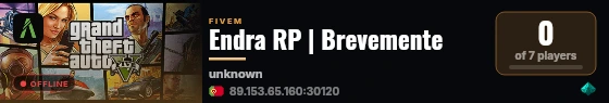 Endra RP | Brevemente live status badge