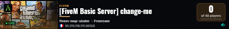 [FiveM Basic Server] change-me live status badge