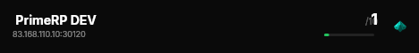  PrimeRP DEV live status badge