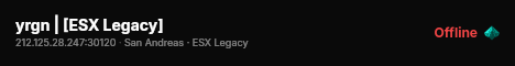 yrgn | [ESX Legacy] live status badge
