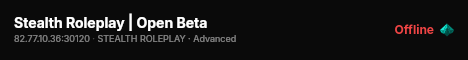 Stealth Roleplay | Open Beta live status badge