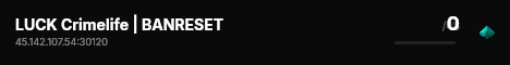 LUCK Crimelife | BANRESET live status badge
