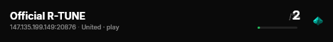 Official R-TUNE live status badge