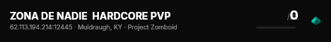 ZONA DE NADIE  HARDCORE PVP live status badge