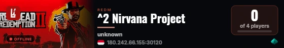 ^2 Nirvana Project live status badge