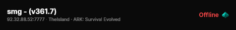 smg - (v361.7) live status badge