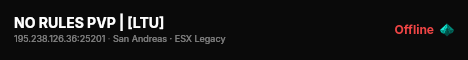 NO RULES PVP | [LTU] live status badge