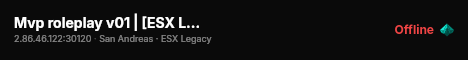 Mvp roleplay v01 | [ESX Legacy] live status badge