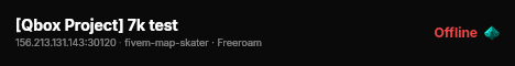 [Qbox Project] 7k test live status badge