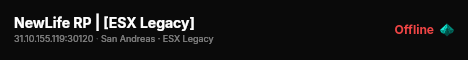 NewLife RP | [ESX Legacy] live status badge