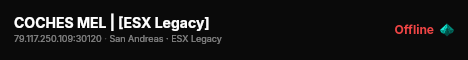 COCHES MEL | [ESX Legacy] live status badge