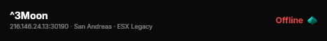 ^3Moon live status badge