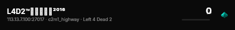 L4D2™杂牌求生服²⁰¹⁶ live status badge
