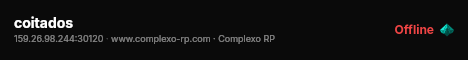 coitados live status badge