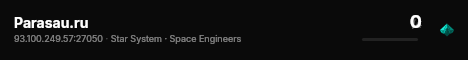 Parasau.ru live status badge
