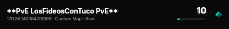 **PvE LosFideosConTuco PvE** live status badge