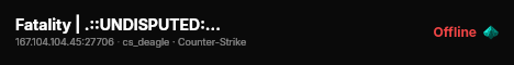 Fatality | .::UNDISPUTED::. [COD:MW4][22-11 XP x2 i Premium fr live status badge