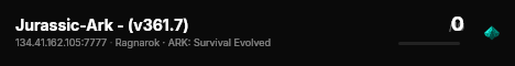 Jurassic-Ark - (v361.7) live status badge