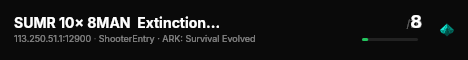 SUMR 10x 8MAN  Extinction灭绝 - (v361.5) live status badge