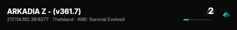 ARKADIA Z - (v361.7) live status badge