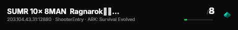 SUMR 10x 8MAN  Ragnarok仙境 - (v361.5) live status badge