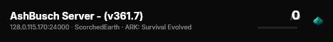 AshBusch Server - (v361.7) live status badge