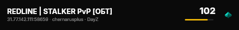 REDLINE | STALKER PvP [ОБТ] live status badge