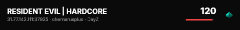 RESIDENT EVIL | HARDCORE live status badge