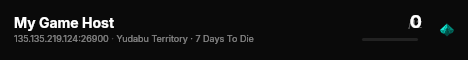 My Game Host live status badge