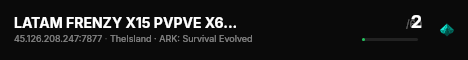 LATAM FRENZY X15 PVPVE X6 MAN WIPE 31/07 TheIsland - (v358.24) live status badge