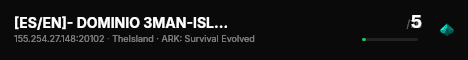 [ES/EN]- DOMINIO 3MAN-ISLA x15 - (v361.7) live status badge