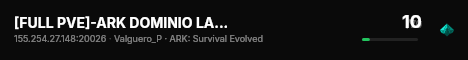 [FULL PVE]-ARK DOMINIO LATINO X6-VAL - (v361.7) live status badge