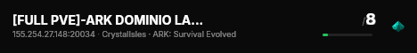 [FULL PVE]-ARK DOMINIO LATINO X6-CRY - (v361.7) live status badge