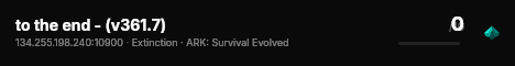 to the end - (v361.7) live status badge