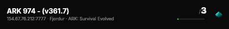 ARK 974 - (v361.7) live status badge
