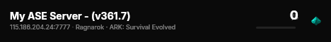 My ASE Server - (v361.7) live status badge