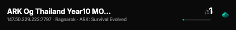 ARK Og Thailand Year10 MOD Phoenix PVE - (v358.24) live status badge