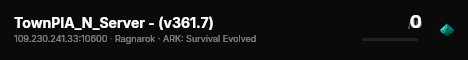 TownPIA_N_Server - (v361.7) live status badge