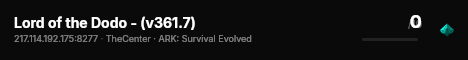 Lord of the Dodo - (v361.7) live status badge