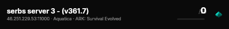 serbs server 3 - (v361.7) live status badge