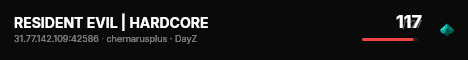 RESIDENT EVIL | HARDCORE live status badge