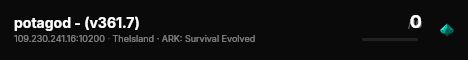 potagod - (v361.7) live status badge