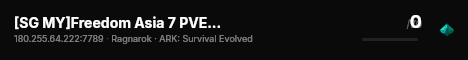 [SG MY]Freedom Asia 7 PVE 仙境 - (v361.7) live status badge
