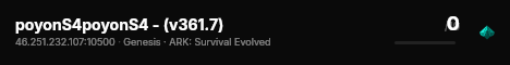 poyonS4poyonS4 - (v361.7) live status badge