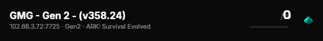 GMG - Gen 2 - (v358.24) live status badge
