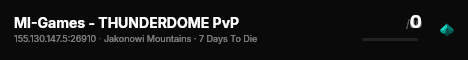 MI-Games - THUNDERDOME PvP live status badge