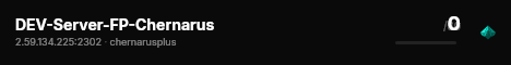 DEV-Server-FP-Chernarus live status badge